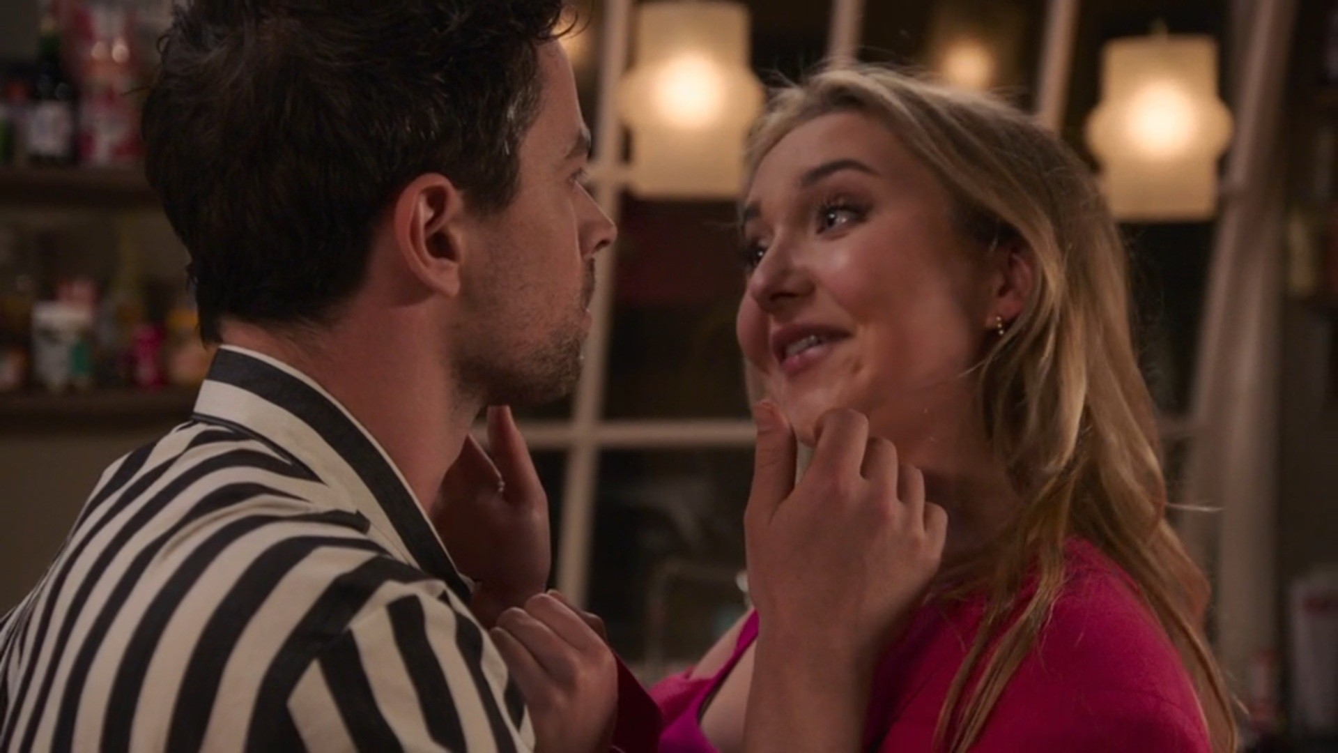 De date van Demi en Zoran begint goed.